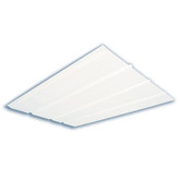 Aluminum Soffit Non-Vented - 16 Inch X 10 Foot - White