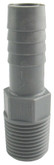 Poly Male Adapter - 1/2 Inch Mpt X 1/2 Inch Insert