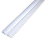White PVC Door Sweep 91 cm