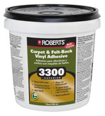ROBERTS 3300 Max, 946mL Performance+ Carpet and Sheet Vinyl Flooring Adhesive and Glue