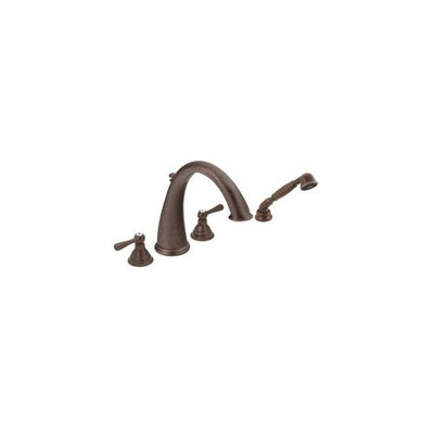 Kingsley Roman Tub Faucet Trim with Handshower (Trim Only) - Oil Rubbed Bronze Finish