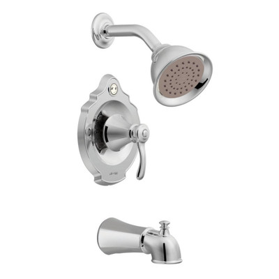 Vestige Posi-Temp Tub/Shower Faucet Trim (Trim Only) - Brushed Nickel Finish