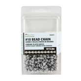 Bead Chain Chrome #10 X 10'