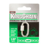 1/8 In. Quick Link-Stainless Steel