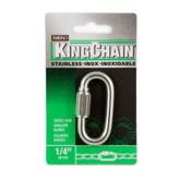 1/4 In. Quick Link-Stainless Steel