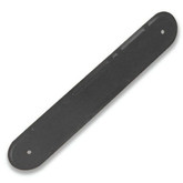 Aluminum Gutter 2 Inch X 3 Inch Downpipe Strap - Black