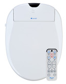 White Elongated Heated Bidet Toilet Seat-S1000