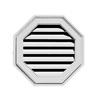 22 inches Octagon Vent White