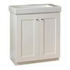 30" Adrian Shaker-style Vanity Base with Top &#150; Matte White