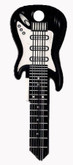 KW1 Electric Guitar House Key - Black