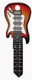 WR3 - Electric Guitar House Key- Sunburst