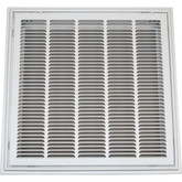 24 in. x 24 in. T-Bar Stamped Hinged Face Return Air Filter Grille