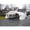 Double Harnois Car Shelter XL18 - 18 Feet x 20 Feet