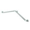 24 Inch x 36 Inch L-Shaped Grab Bar in Stainless Steel Peened with SecureMount Anchors