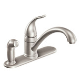 Torrance 1 Handle Kitchen Faucet with Spray - Spot Resist Finish