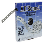 All Round Strapping, Steel, 24 Gauge, 3/4 inch x 25 feet