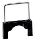 1/2 in. CableBoss Plastic and Metal Staples,  Black (200-Pack)