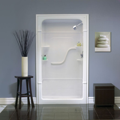 Madison 48 Inch 1-piece Acrylic Shower Stall no seat- Right Hand