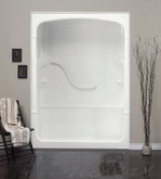 Madison 60 Inch 1-piece Acrylic Shower Stall no seat-Left Hand