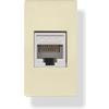 Modular Electrical Switch Plate Kit- Internet Cat 5 - Ivory