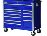 42 Inch 11 Drawer Blue Tool Cabinet