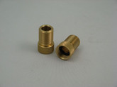 Replacement Faucet Shank Extension Solid Brass, 2 pieces, 1 inch