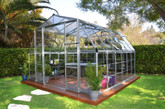 Deluxe XL Clear Greenhouse - 12 Foot x 12 Foot