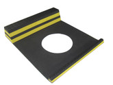 Parking Stopper Yellow - 21.5 Inches x 9.5 Inches