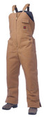 Insulated Bib Overall Brown Small