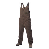Washed Unlined Bib Overall Chestnut Small