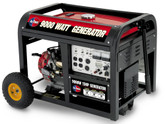 9000 Watt Peak 15HP Generator with Mobility Kit