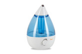 Crane Ultrasonic Cool Mist Humidifier, Blue Drop Shape