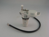 Replacement Toilet Tank Fill Valve, Fits Low Boy Toilets, White Complete with Tube
