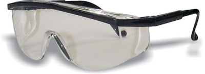 Black Frame Safety Glass Clear Lens