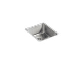 Undertone(R) Medium Squared Undercounter Kitchen Sink, 7-1/2 Inch Deep