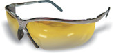 Metal Safety Glass Amber Lens