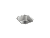 Undertone(R) Single-Basin Rounded Undercounter Kitchen Sink, 13-3/4 Inch X 15-3/8 Inch X 7-1/2 Inch