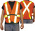 5 Point Tear Away Traffic Vest