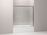 Fluence(R) 3/8 Inch Thick Glass Bypass Bath Door