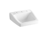Chesapeake(TM) Wall-Mount Lavatory With 8 Inch Centers, 20 Inch X 18-1/4 Inch