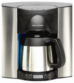 10-Cup Programmable - Stainless Steel Built-In Coffee Maker