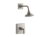 Pinstripe Pure Rite-Temp Pressure-Balancing Shower Faucet Trim With Lever Handle, Valve Not Included