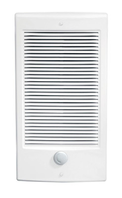 1500W/240V Fan Forced Wall Insert Electric Heater - White