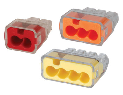 Assorted Push-In Wire Connectors 10/pkg