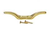 3-1/2 Inch  Solid Brass Rope Cleat