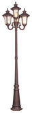 Providence 4 Light Imperial Bronze Outdoor Incandescent Post Light