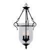 Providence 3 Light Bronze Incandescent Pendant with Clear Glass