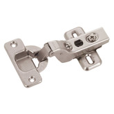 Clip hinge with plate 100 degree inset