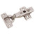 Clip hinge with plate 100 degree full overlay