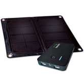 6 Watt Folding Solar Charger With Power Bank 5.0